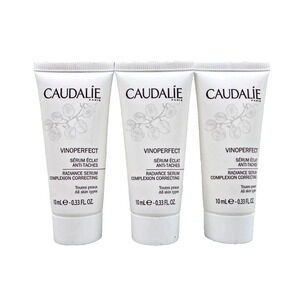 3x CAUDALIE VINOPERFECT RADIANCE SERUM COMPLEXION CORRECTING 10ml*3 (AA)